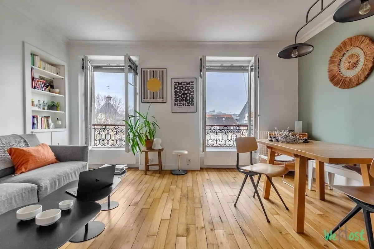 Bichat 3 - Ci - Bright Flat Near Canal Saint Martin Paris France